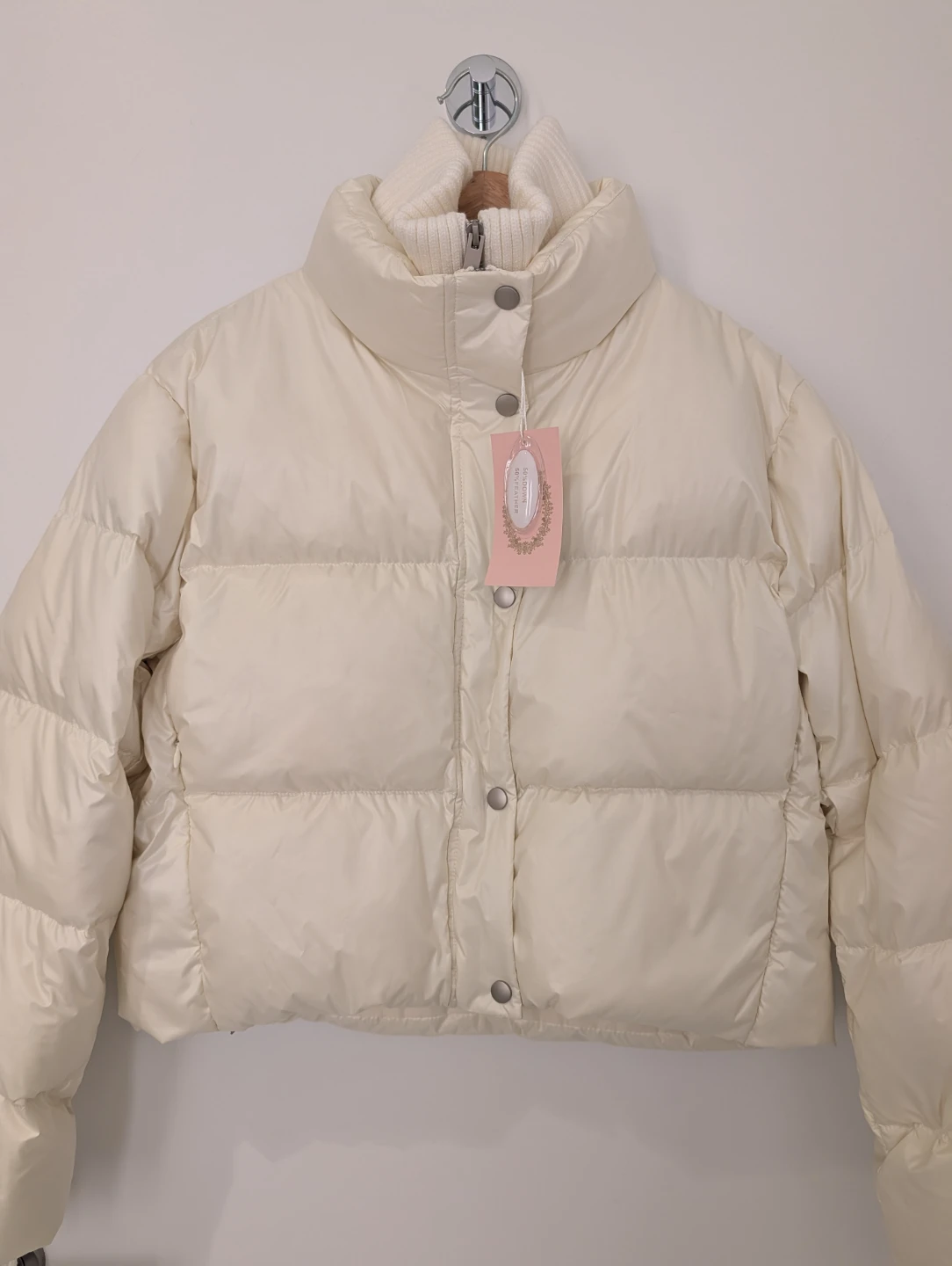 Cream Puffer Jacket