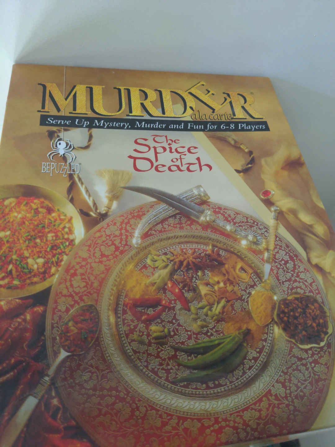 Murder Mystery The Spice of Death Board Game⚽