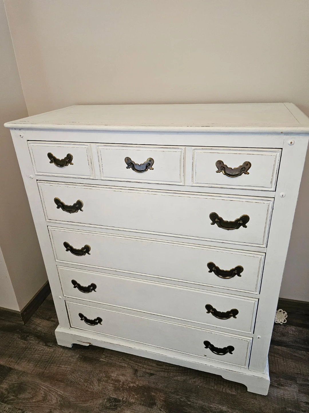 White 7-Drawer Dresser Chest - photo 2