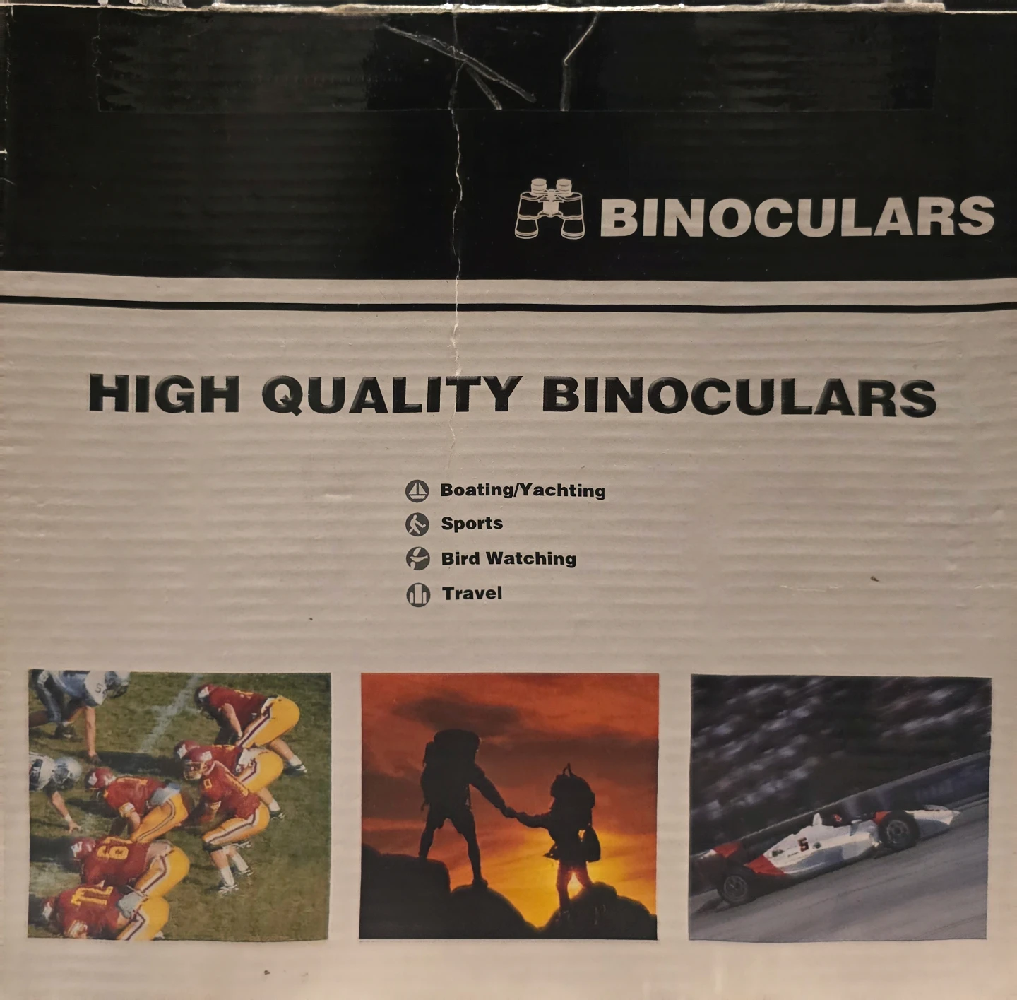 High Quality Binoculars JC017 10x50W Black