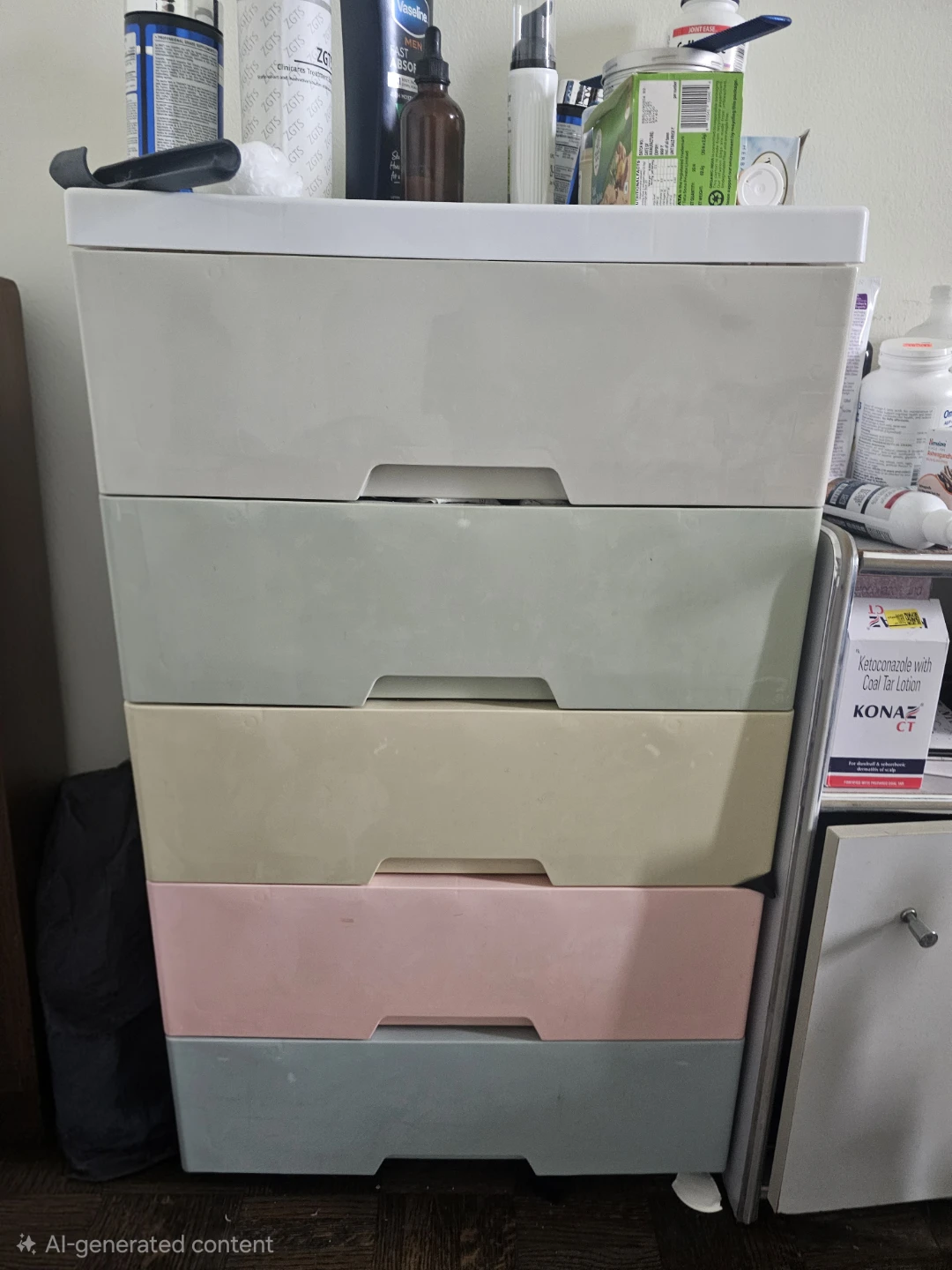 5-Drawer Storage Unit
