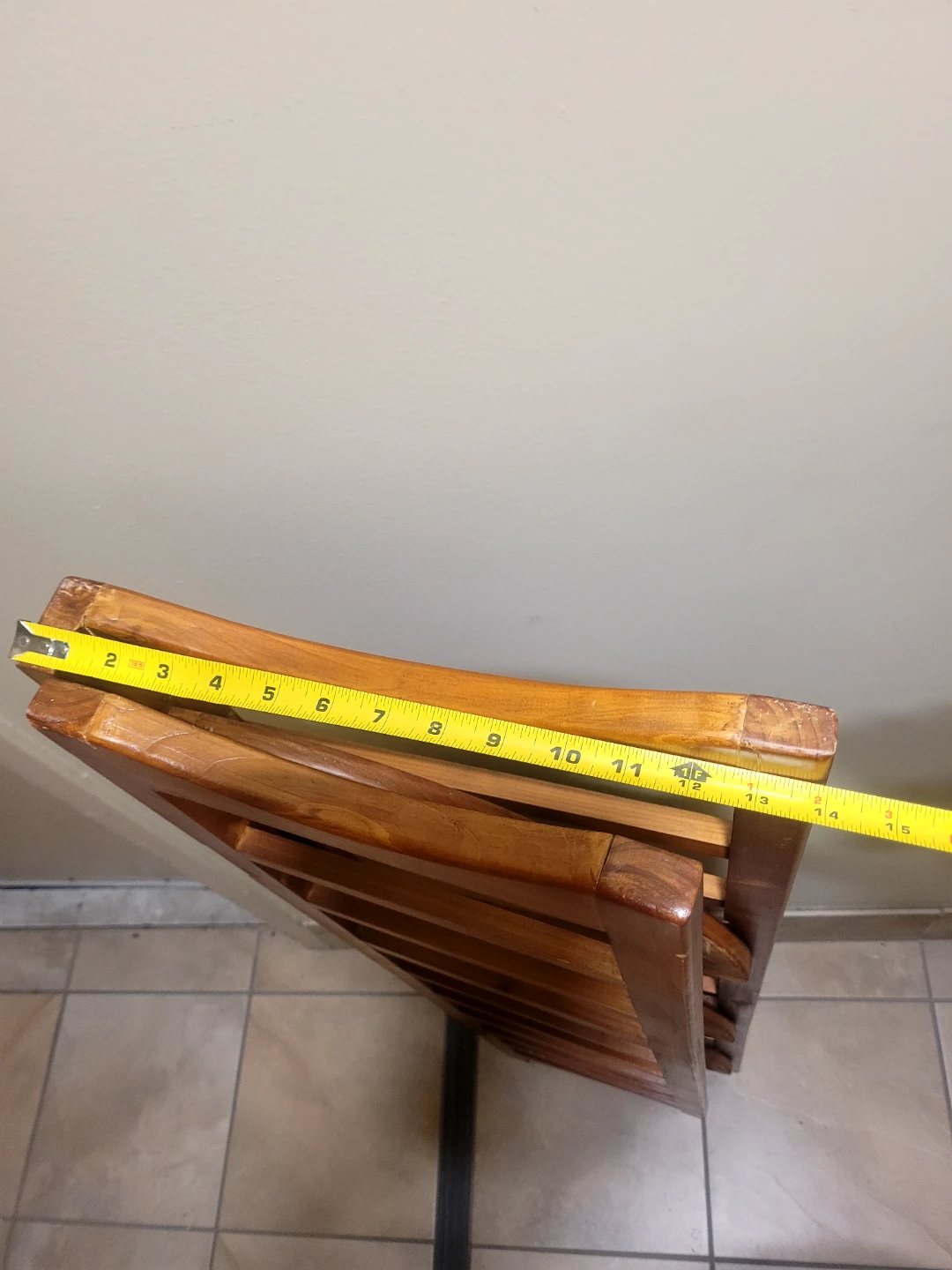 Wooden Corner Shelf Unit - photo 3