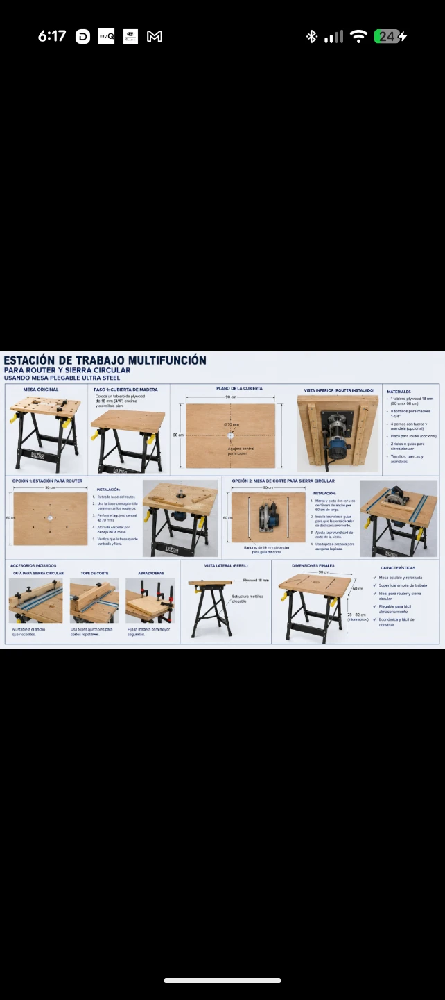 Ultra Steel Foldable Workbench - photo 5