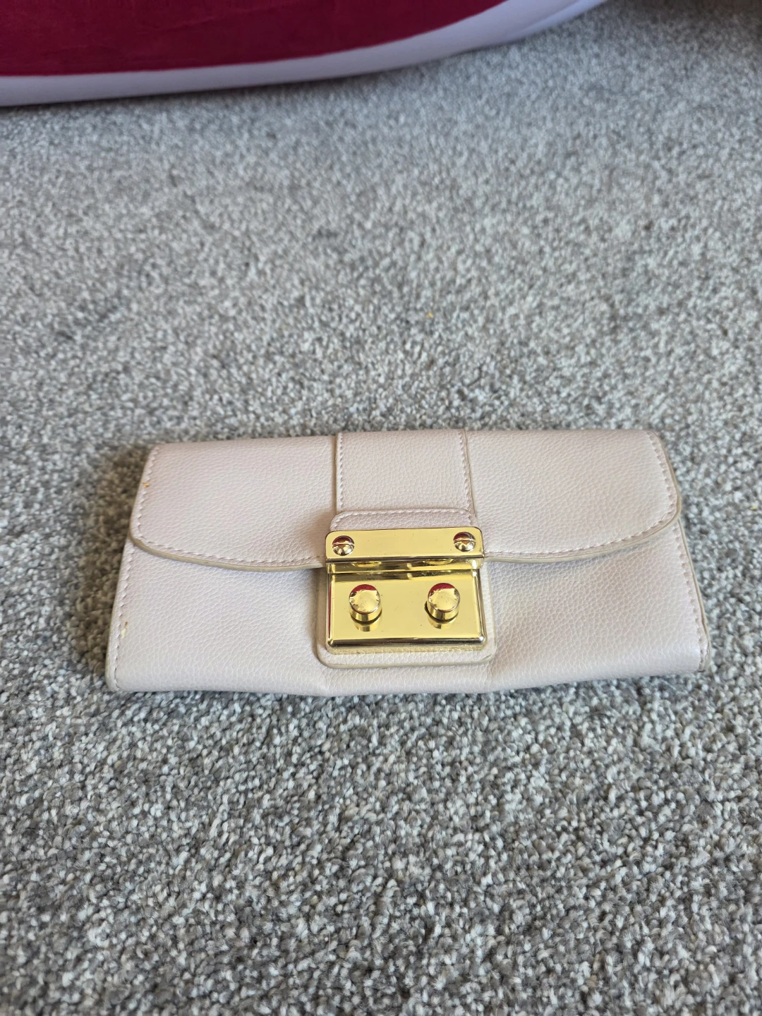 Baby Pink Wallet Clutch