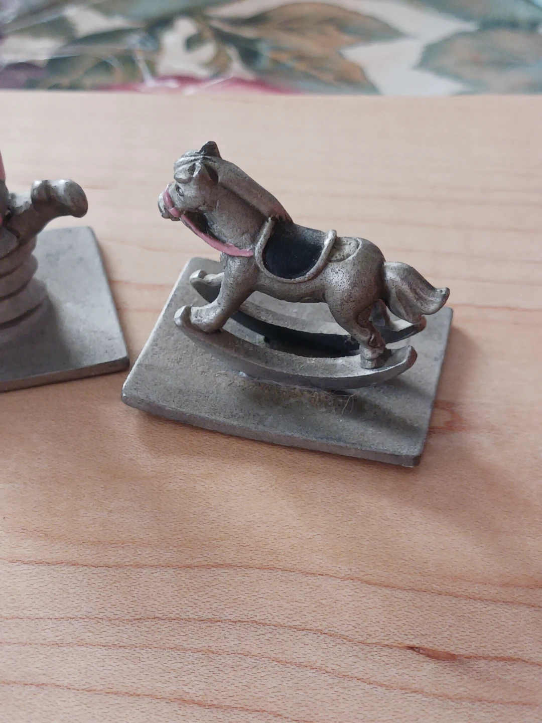 Pewter Figurines - Toy Soldier, Spring Toy, Rocking Horse - photo 5