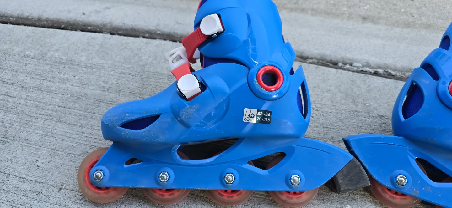 Decathlon Adjustable Inline Skates - Blue - photo 2