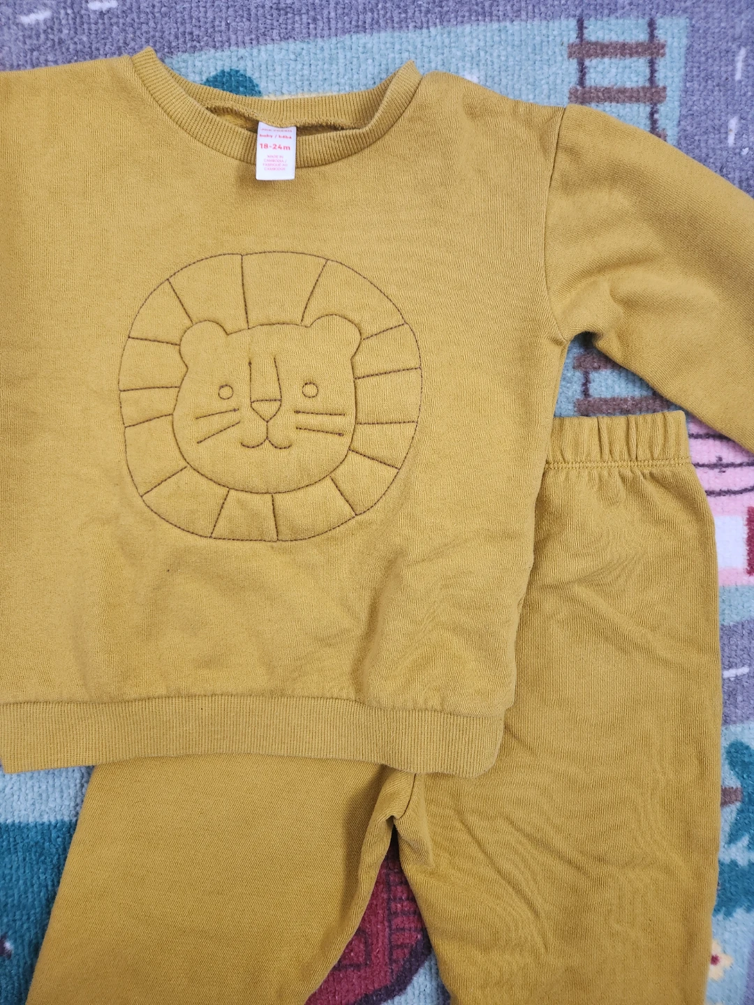 Joe Fresh Baby Lion Sweatshirt and Pants Set