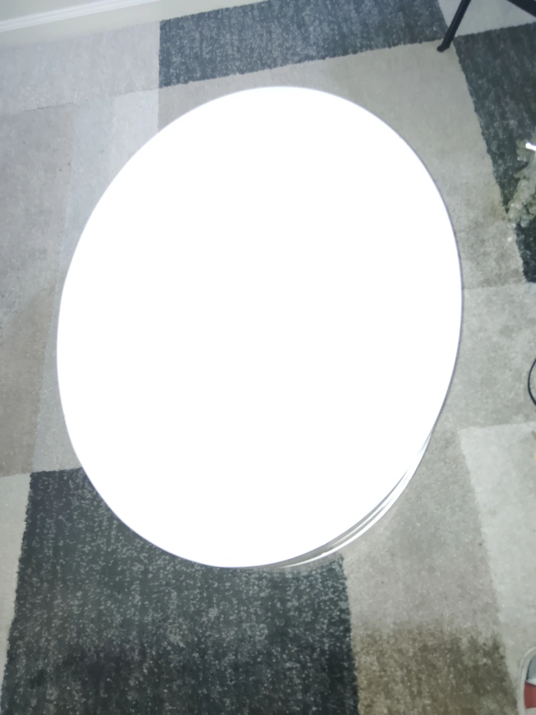 White Modern Nesting Coffee Table Set - photo 2