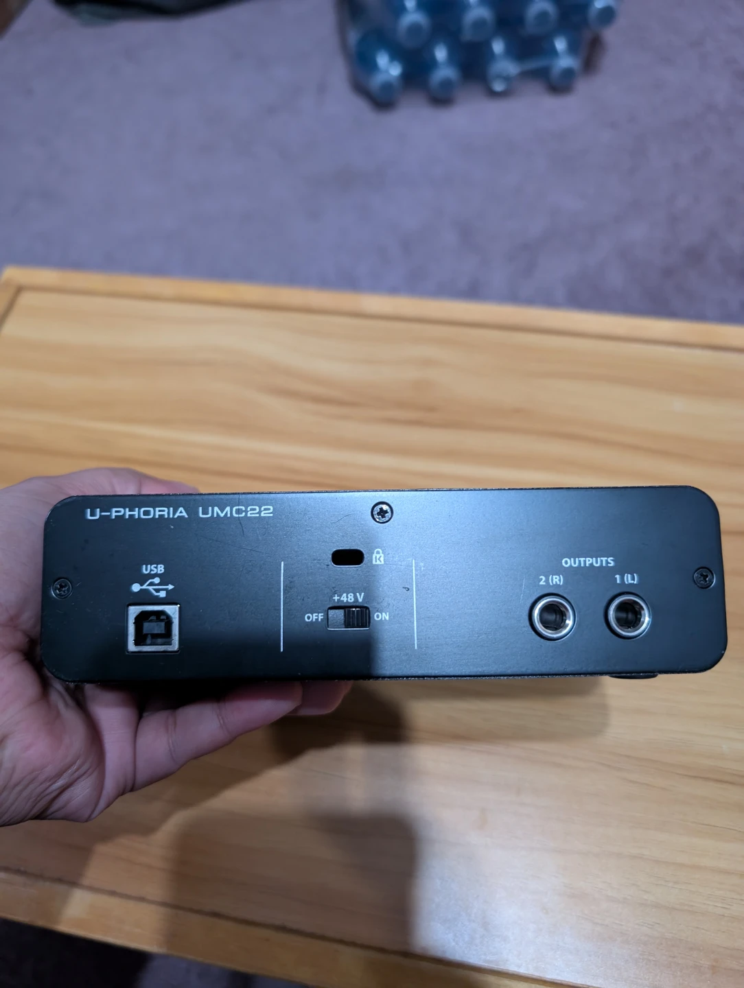 Behringer U-PHORIA UMC22 Audio Interface - photo 3