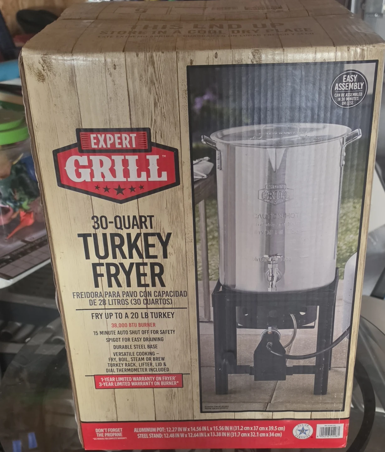 Expert Grill 30-Quart Turkey Fryer
