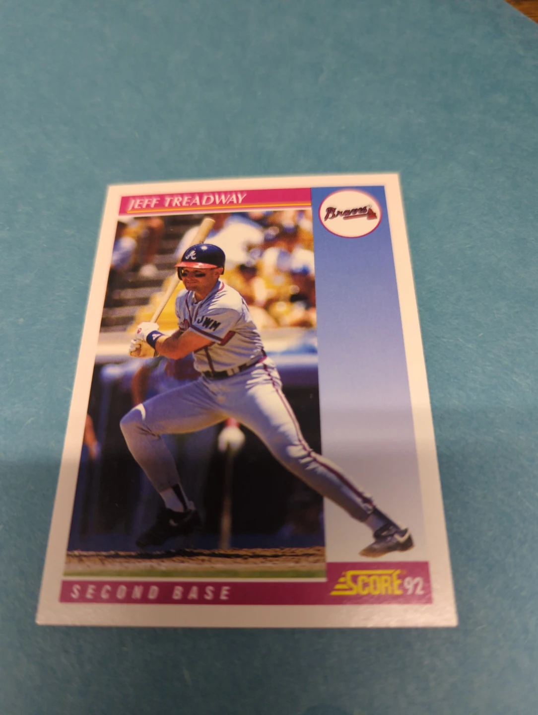 Jeff Treadway 1992 Score Baseball Card ⚽