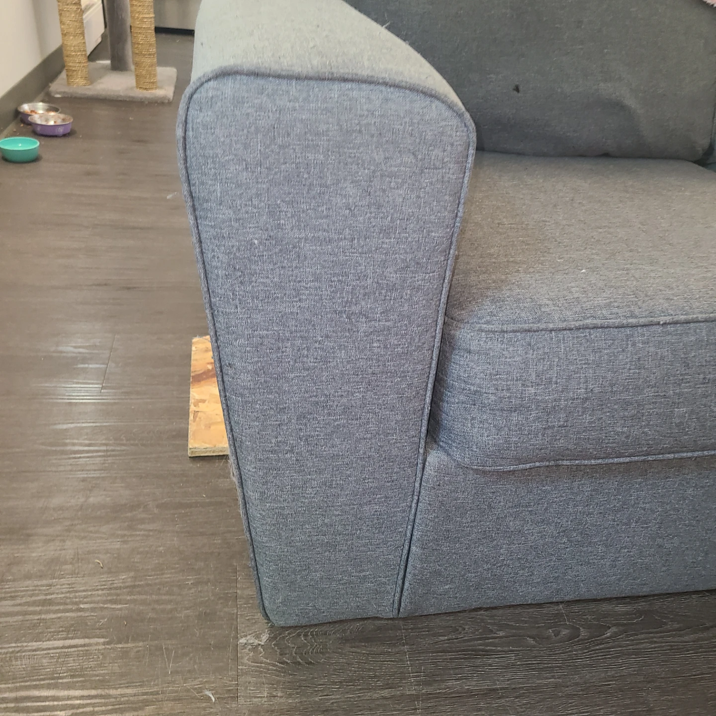 Grey 3-Seater Sofa - photo 3
