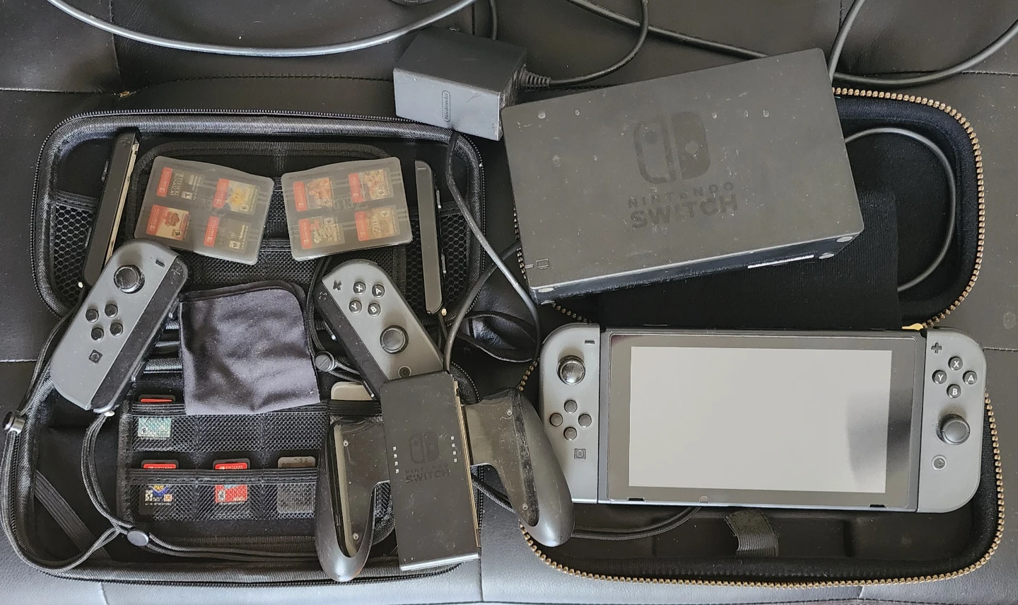 Nintendo Switch One Console with Games and Accessories