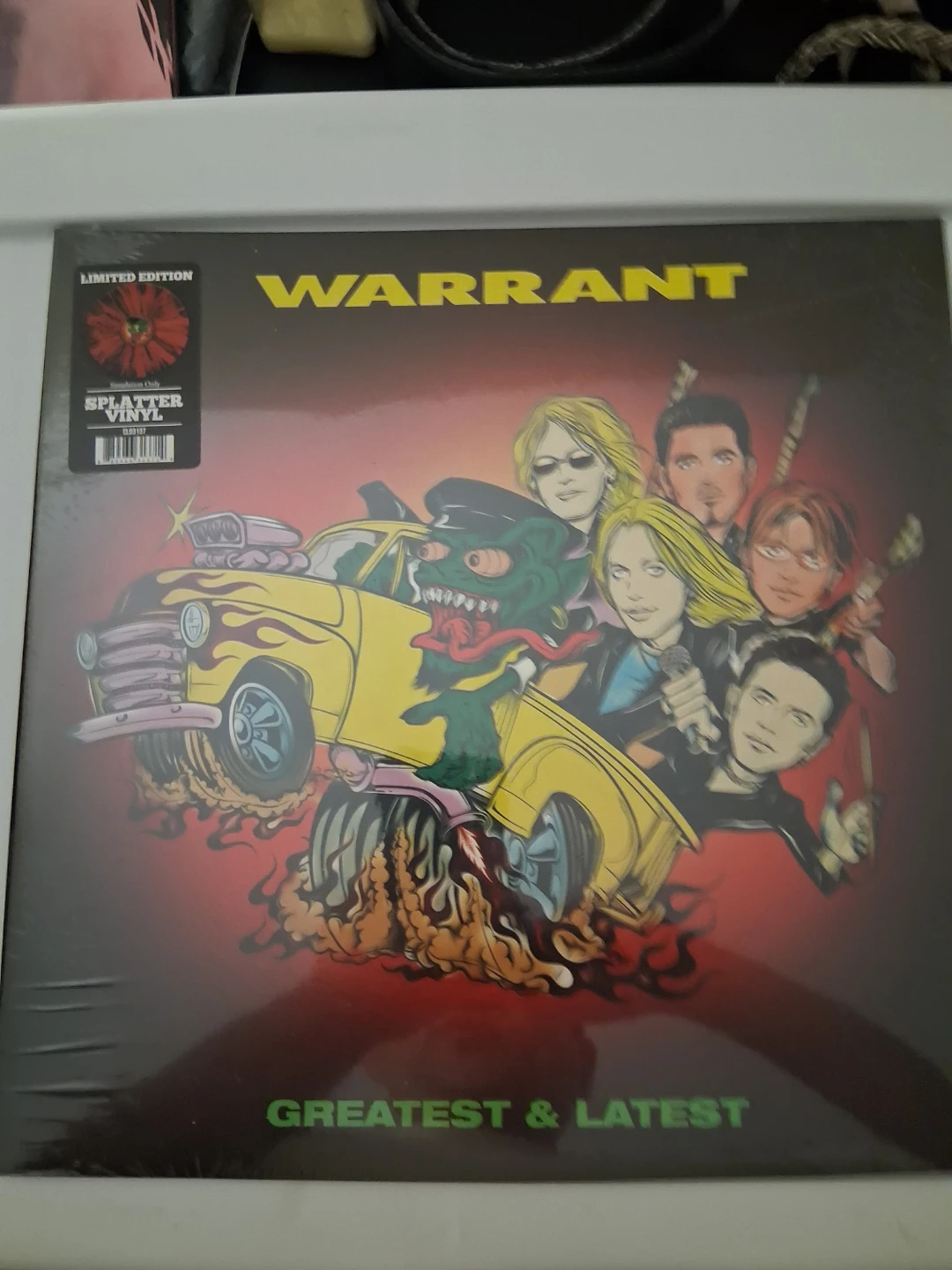 Warrant Greatest & Latest Limited Edition Splatter Vinyl