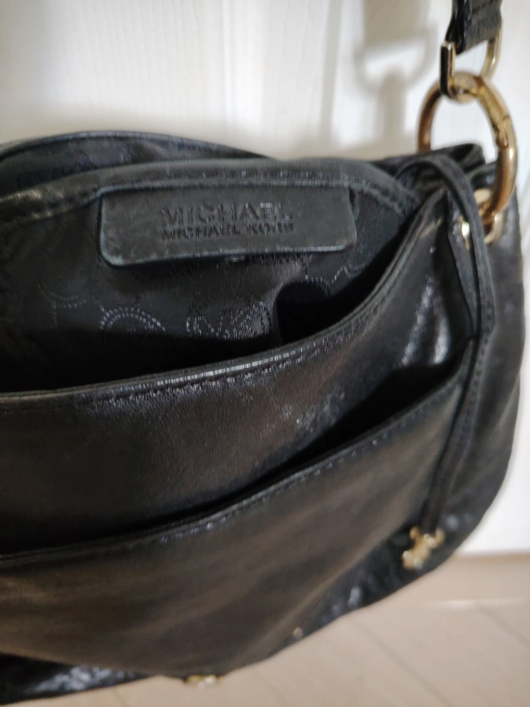 ⚽️Michael Kors Black Leather Shoulder Bag - photo 3
