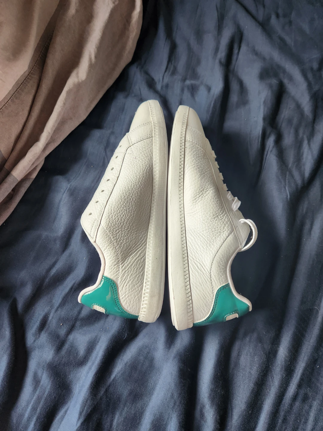 Lacoste White Leather Sneakers