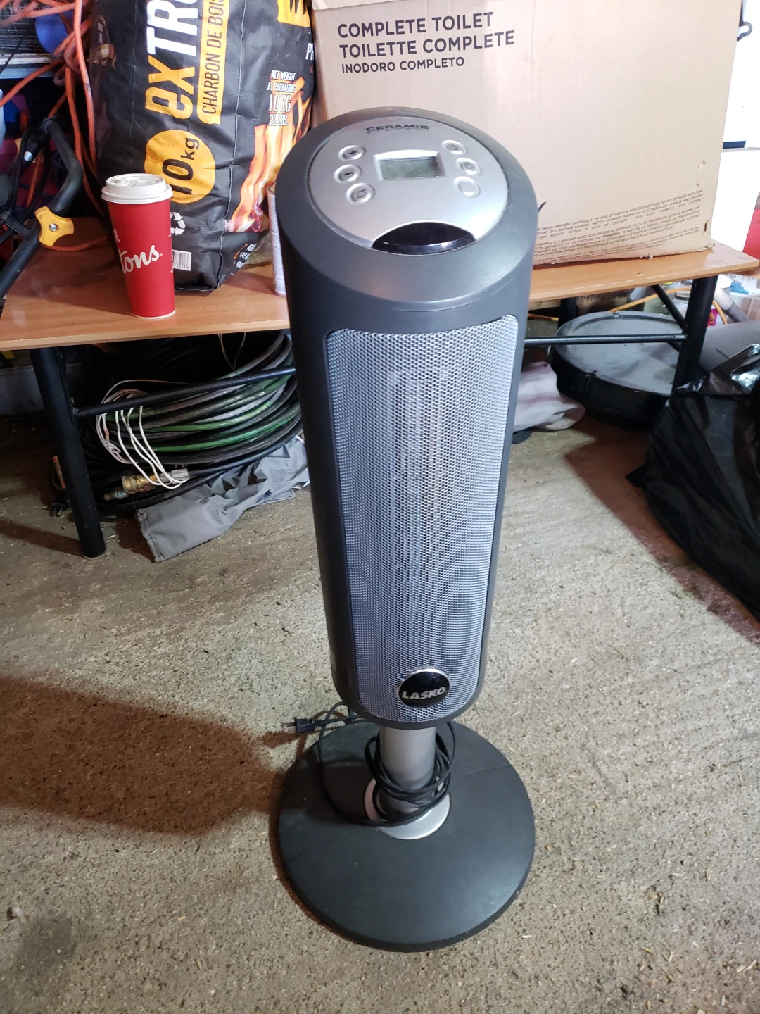 Lasko Ceramic Tower Heater with Digital Display