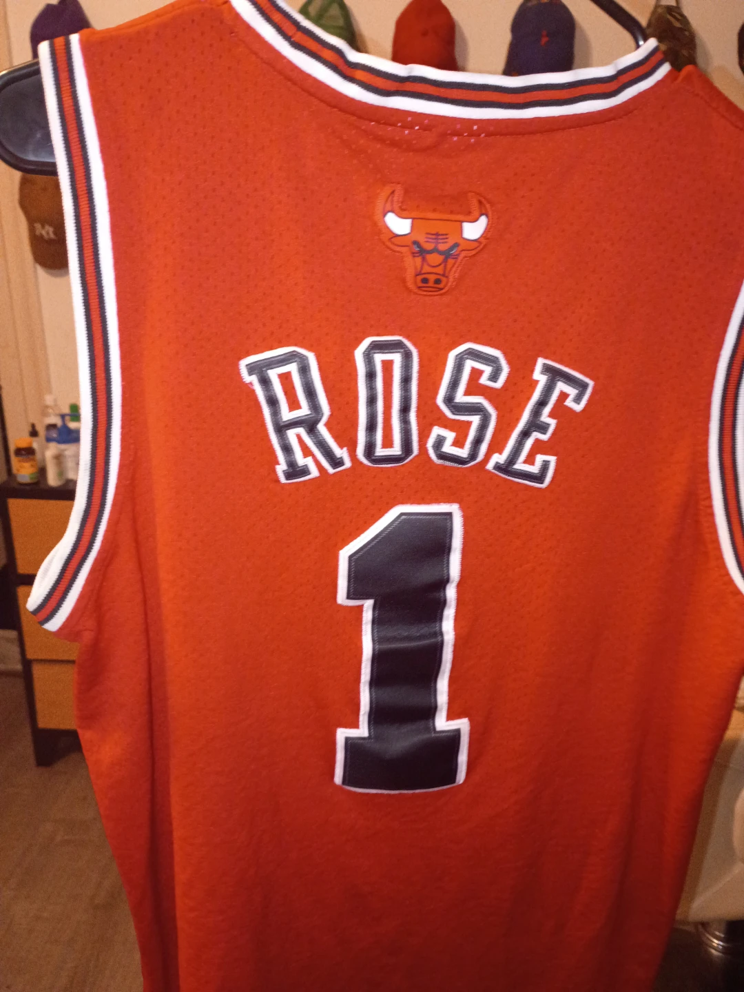 Mitchell & Ness Derrick Rose Jersey