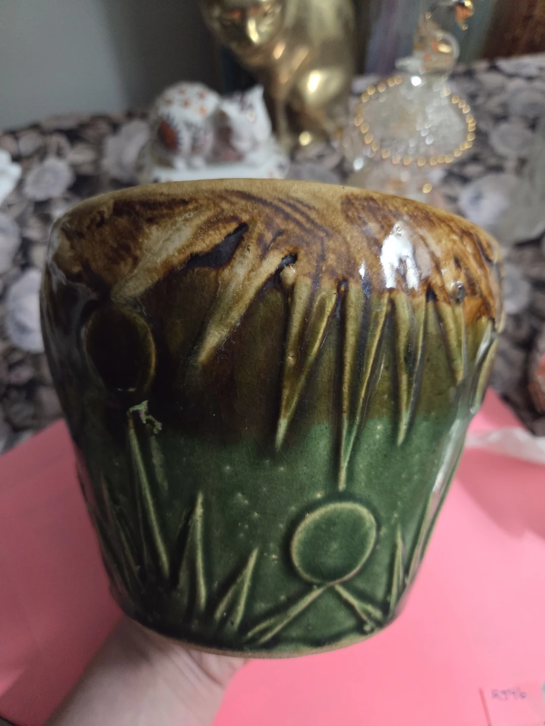 Vintage Ceramic Planter Pot - photo 3