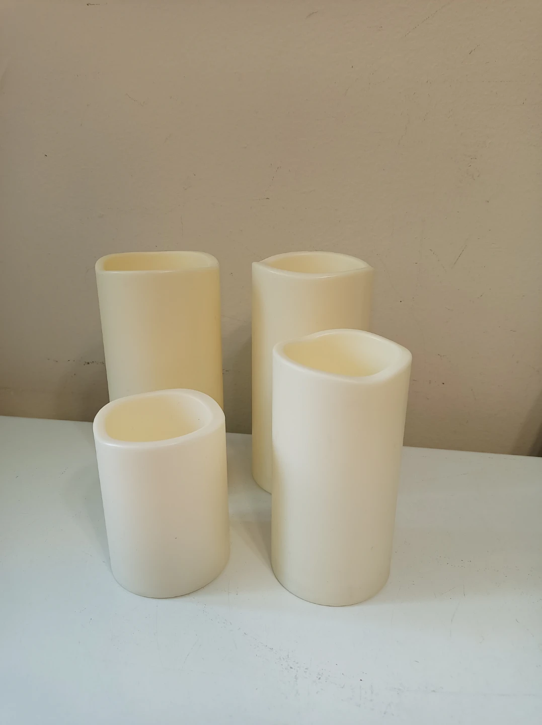Set of 4 LED Flameless Candles