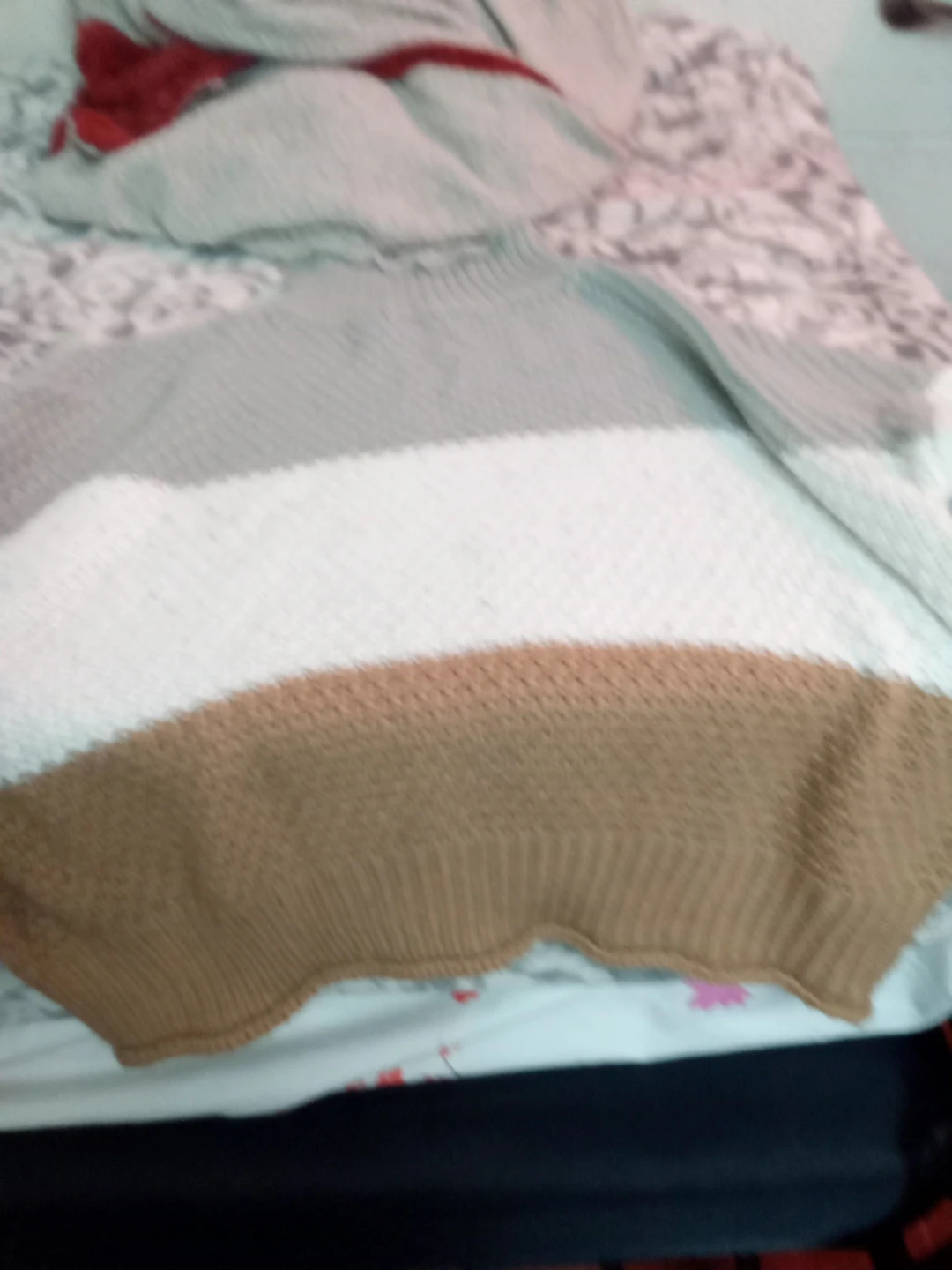 Striped Knit Sweater