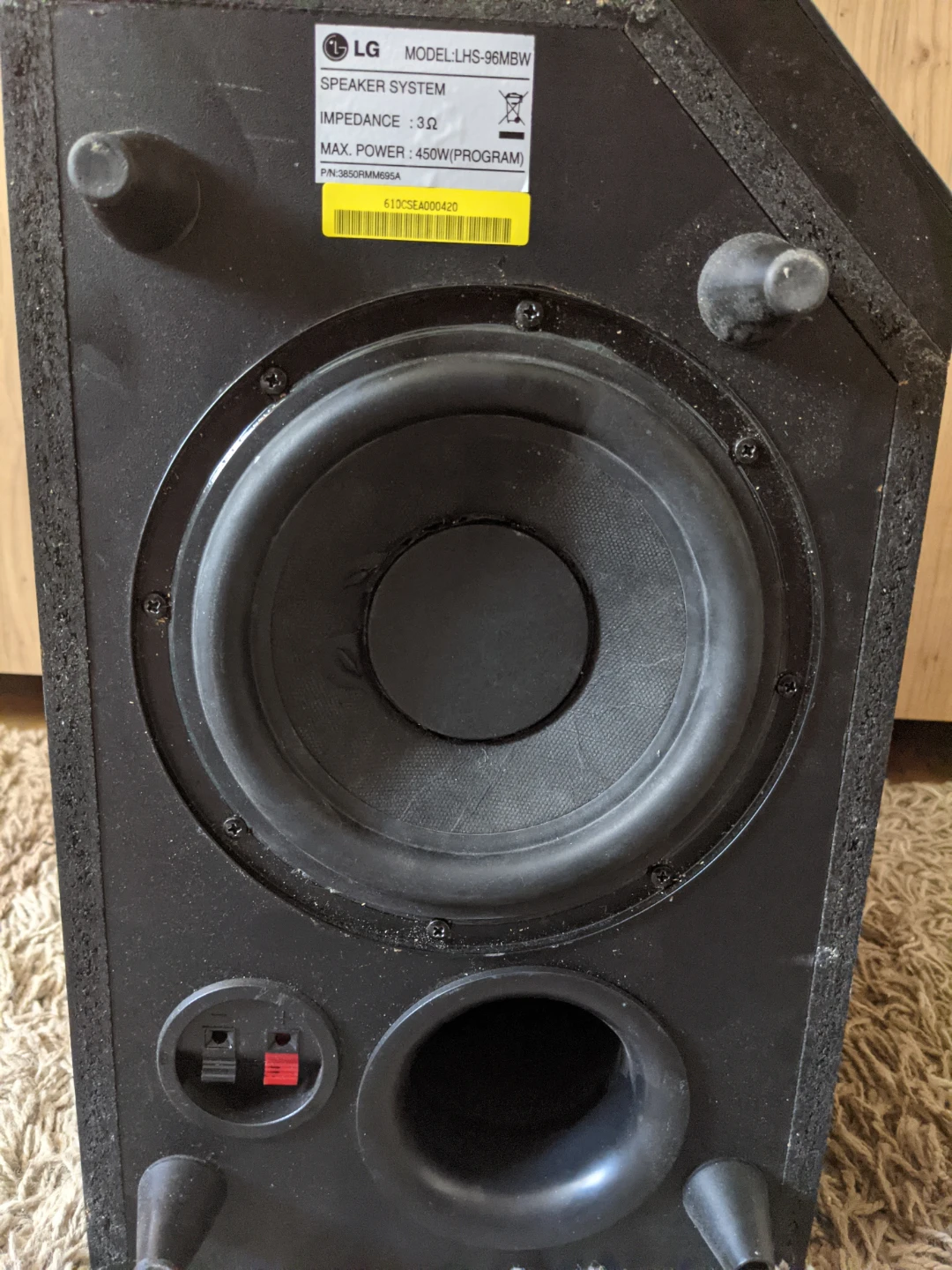 LG LHS-96MBW Speaker System