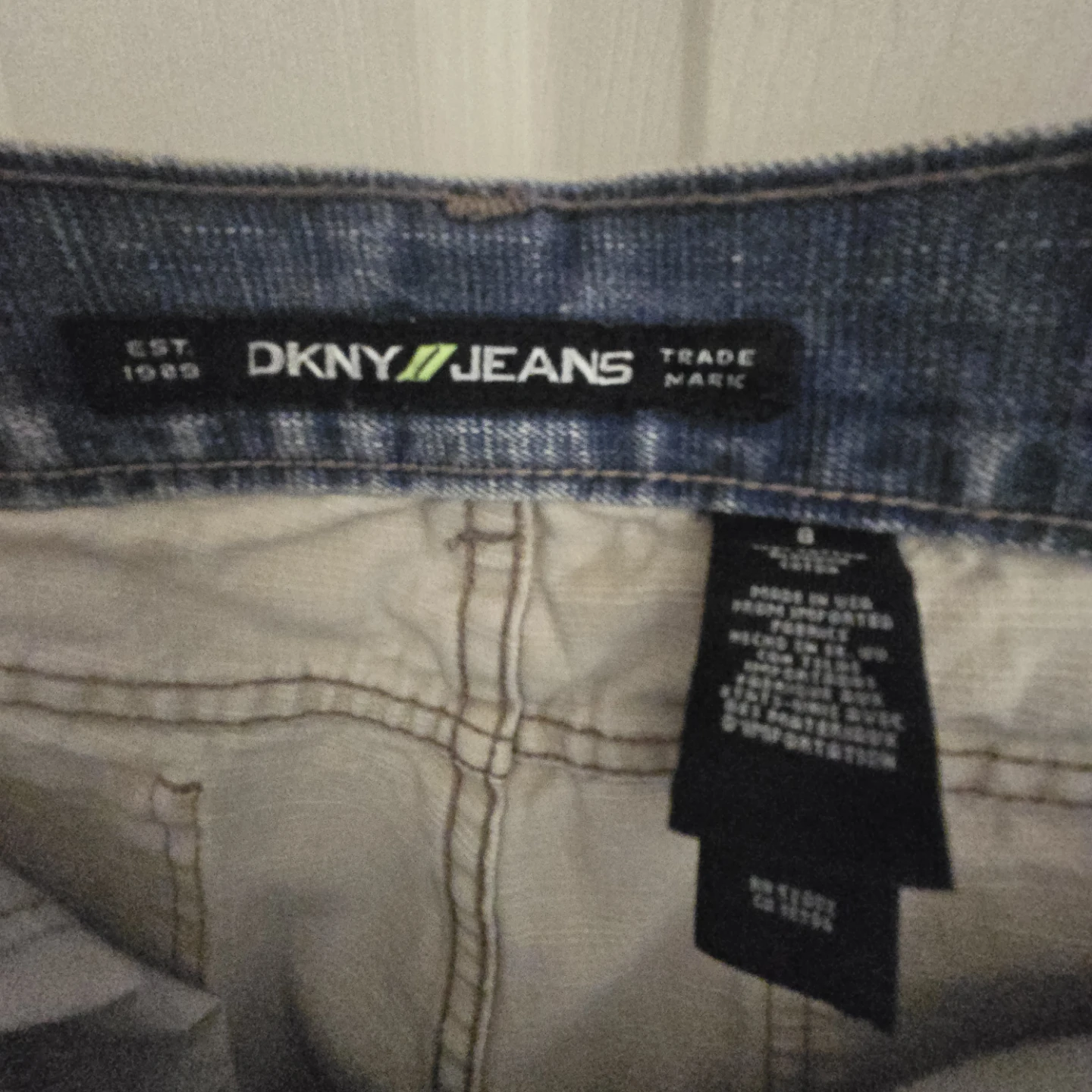 DKNY Jeans Blue Denim Jeans ⚽️ - photo 4