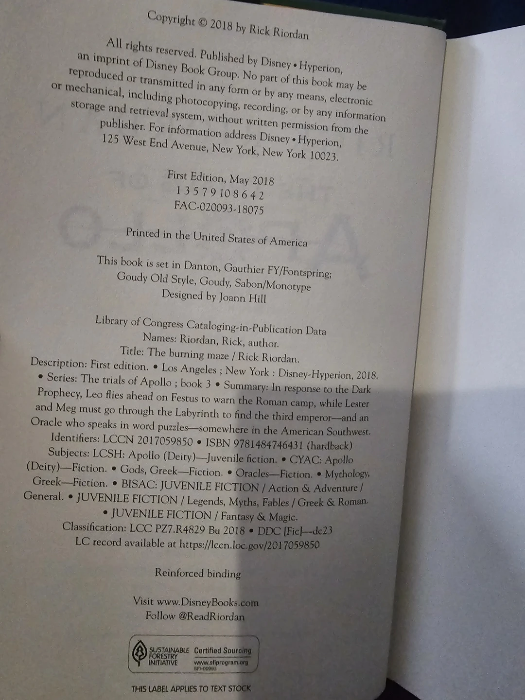 The Trials of Apollo: The Tyrant's Tomb by Rick Riordan - photo 2