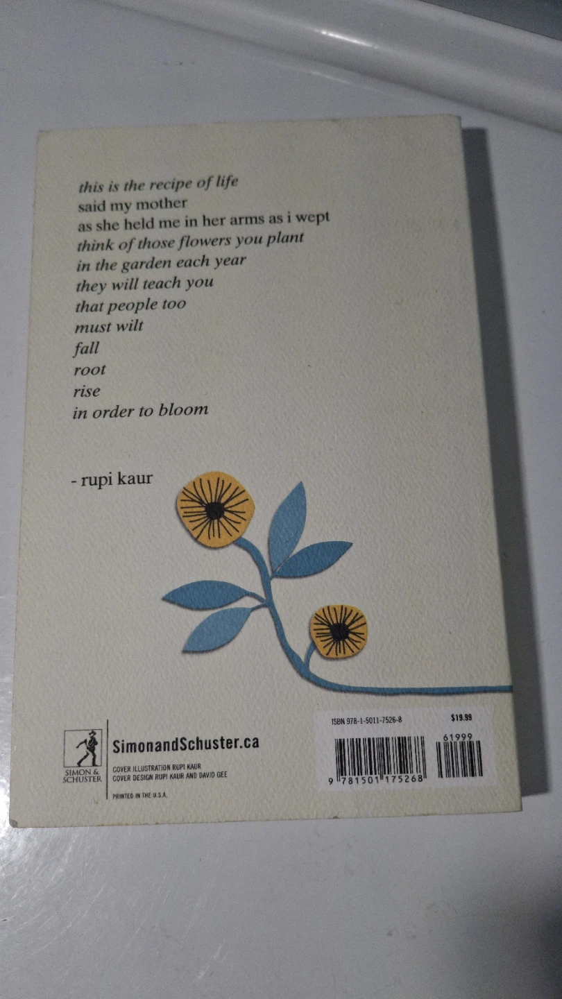 The Sun and Her Flowers by Rupi Kaur - photo 2