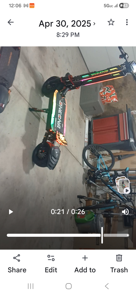 7000 watt E-scooter - photo 2