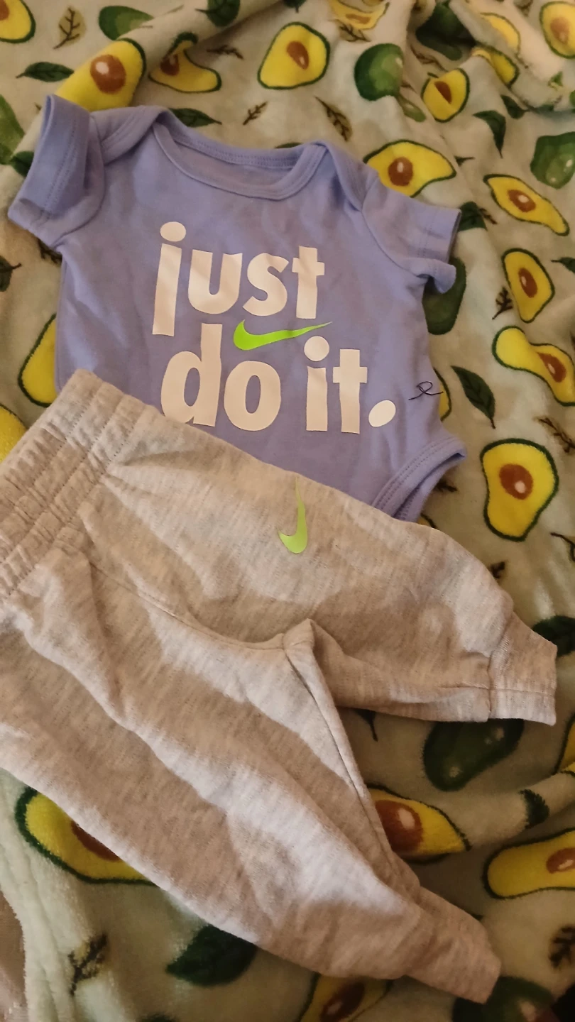 Nike Baby Onesie and Pants Set