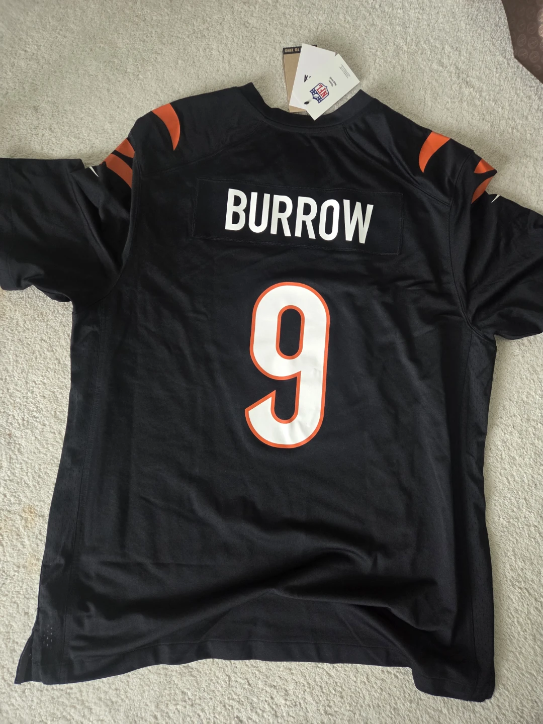 Cincinnati Bengals Joe Burrow #9 Nike NFL Jersey - photo 2