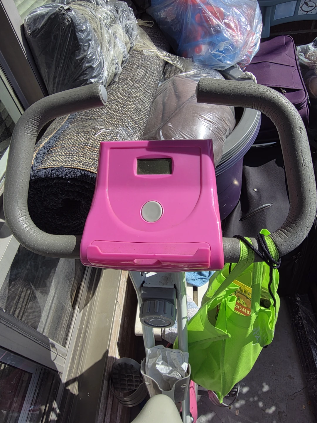 Pink Soozier Exercise Bike