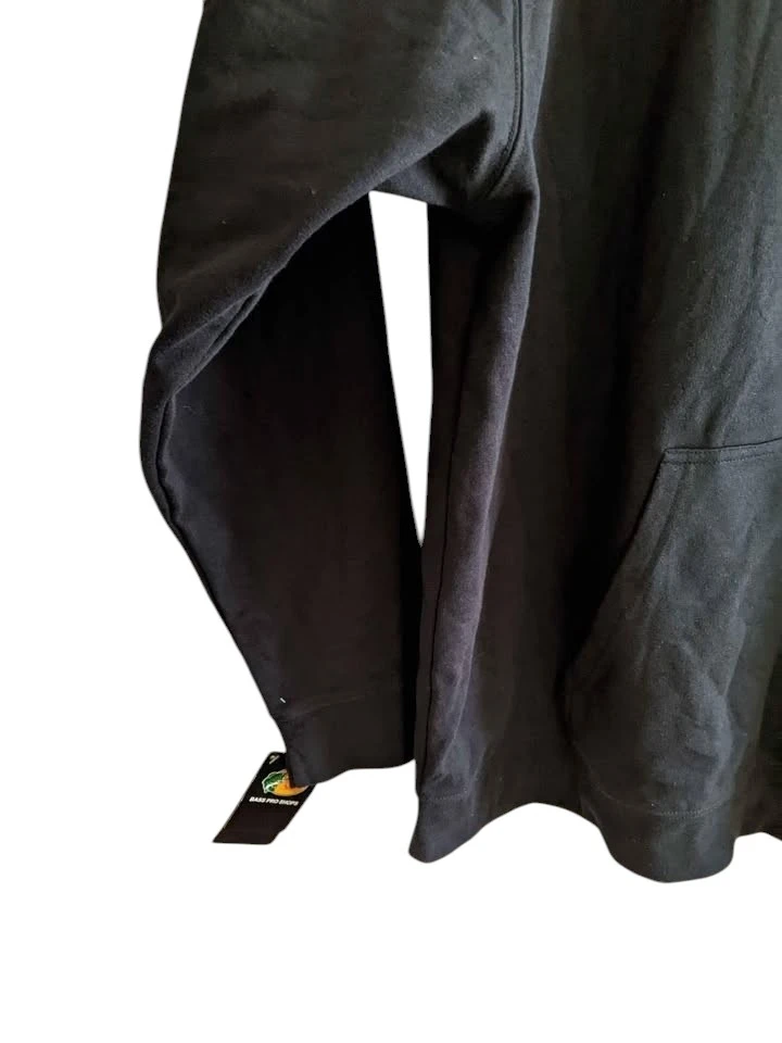 NEW Johnny Morris Bass Pro Shops mens XXL black hoodie - photo 3