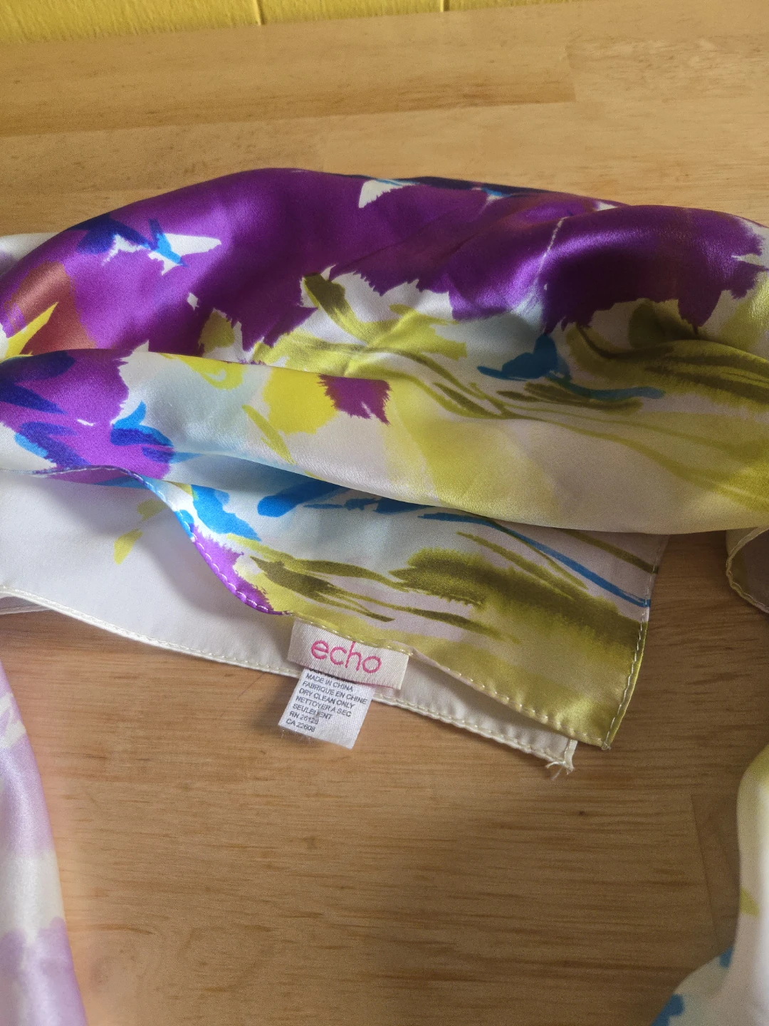 Echo Silk Scarf - photo 2