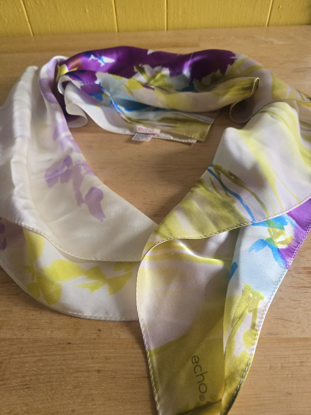 Echo Silk Scarf - photo 3