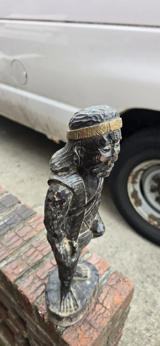 Hand Carved Wooden Figurine - photo 4