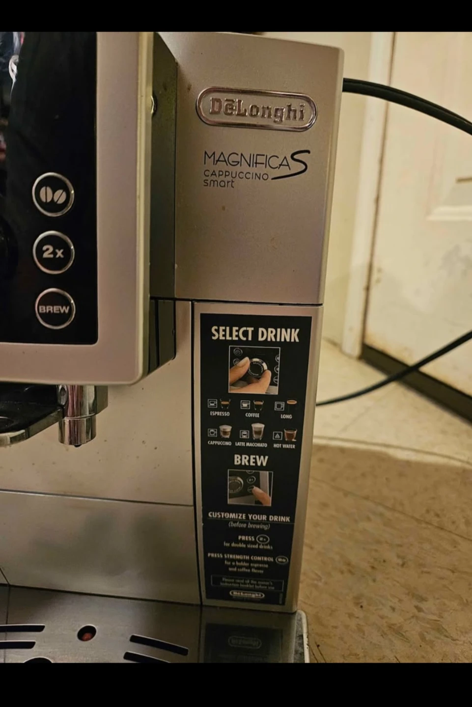 DeLonghi Magnifica S Cappuccino Smart Coffee Maker - photo 2