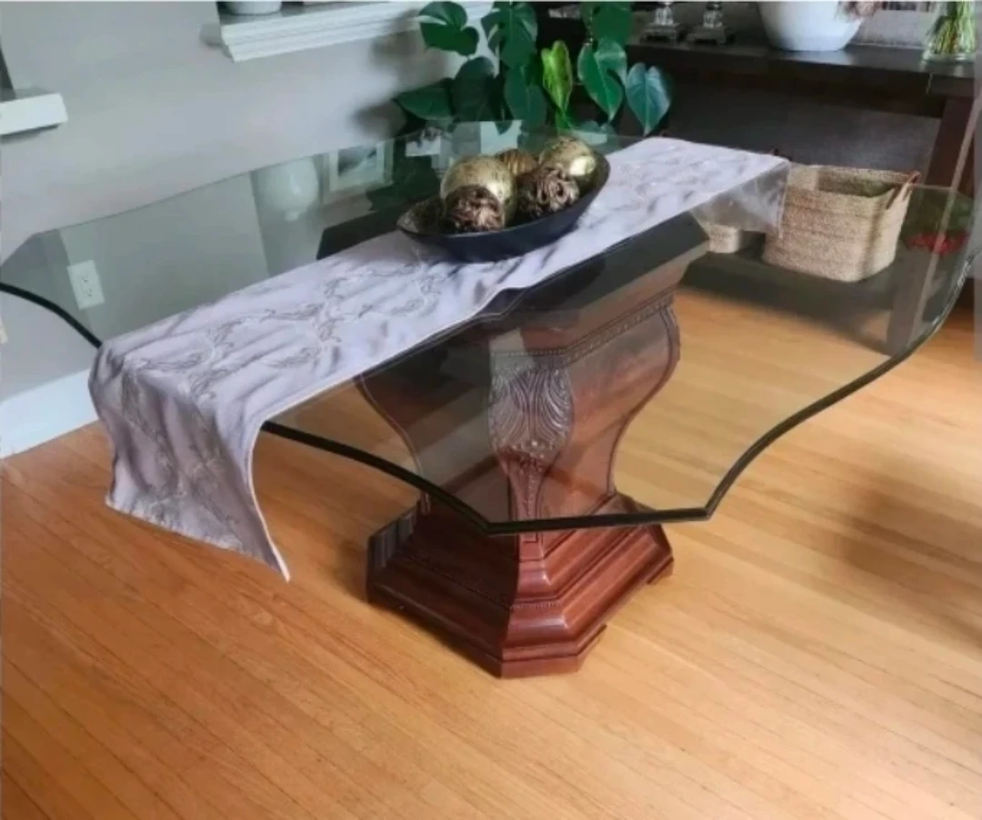 Bombay Company Hamilton Glass Top Dining Table - photo 5