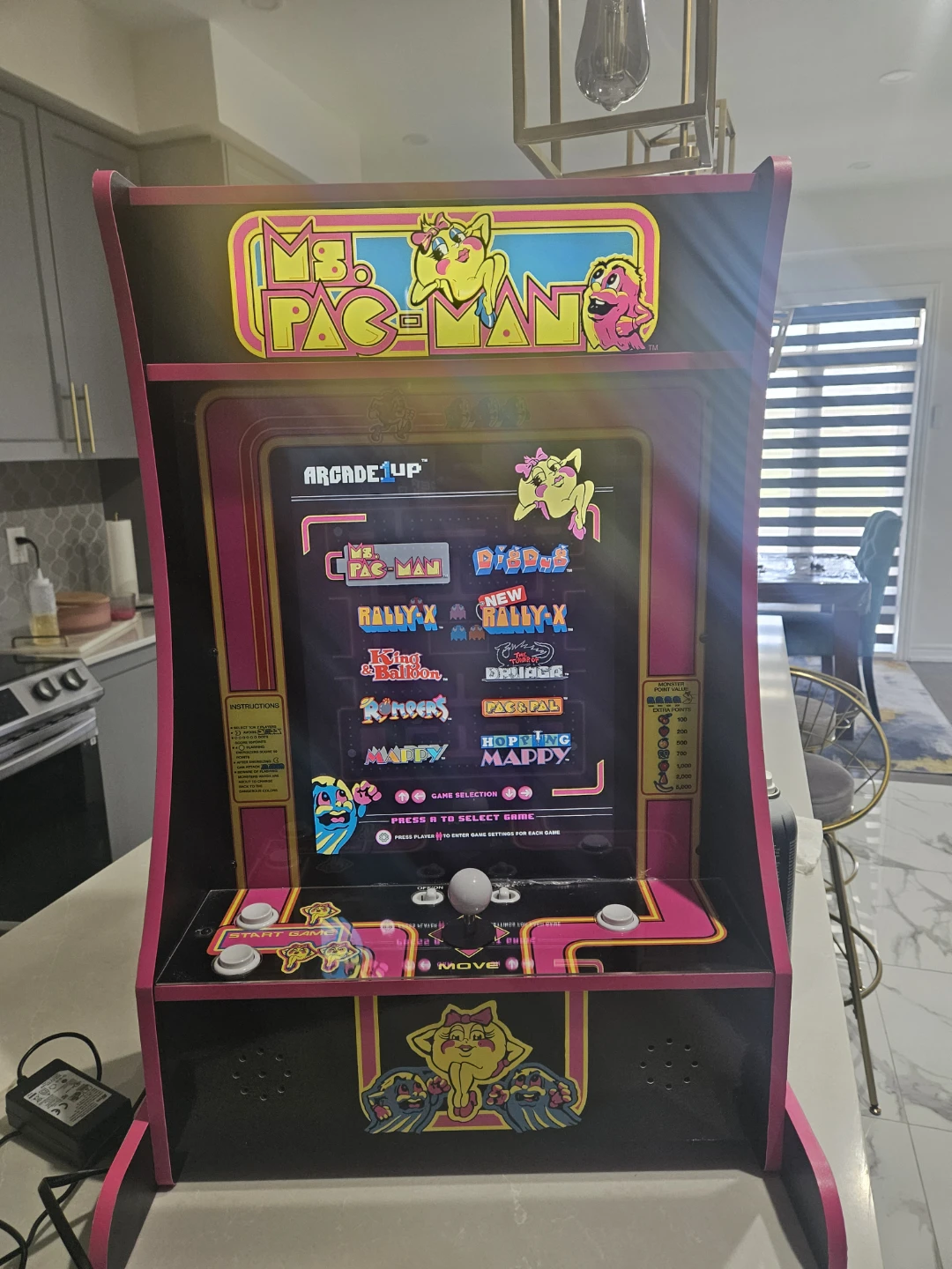 Arcade1Up Ms. Pac-Man Retro Arcade Machine - photo 3