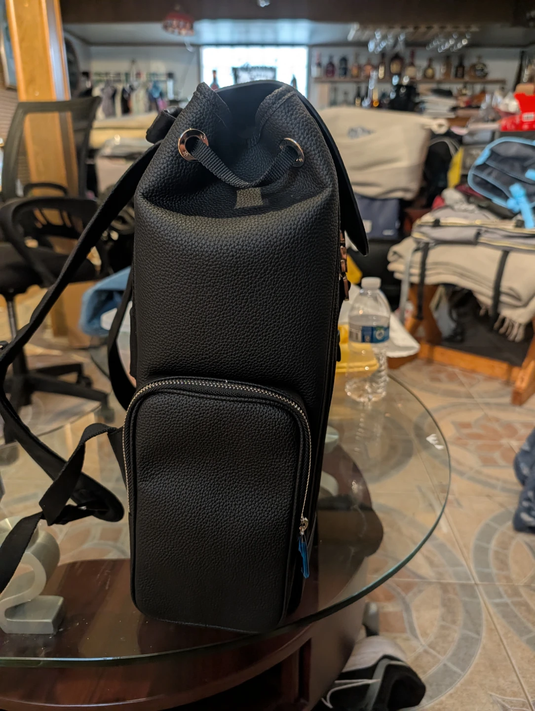 RIMOWA Black Leather Backpack - photo 2