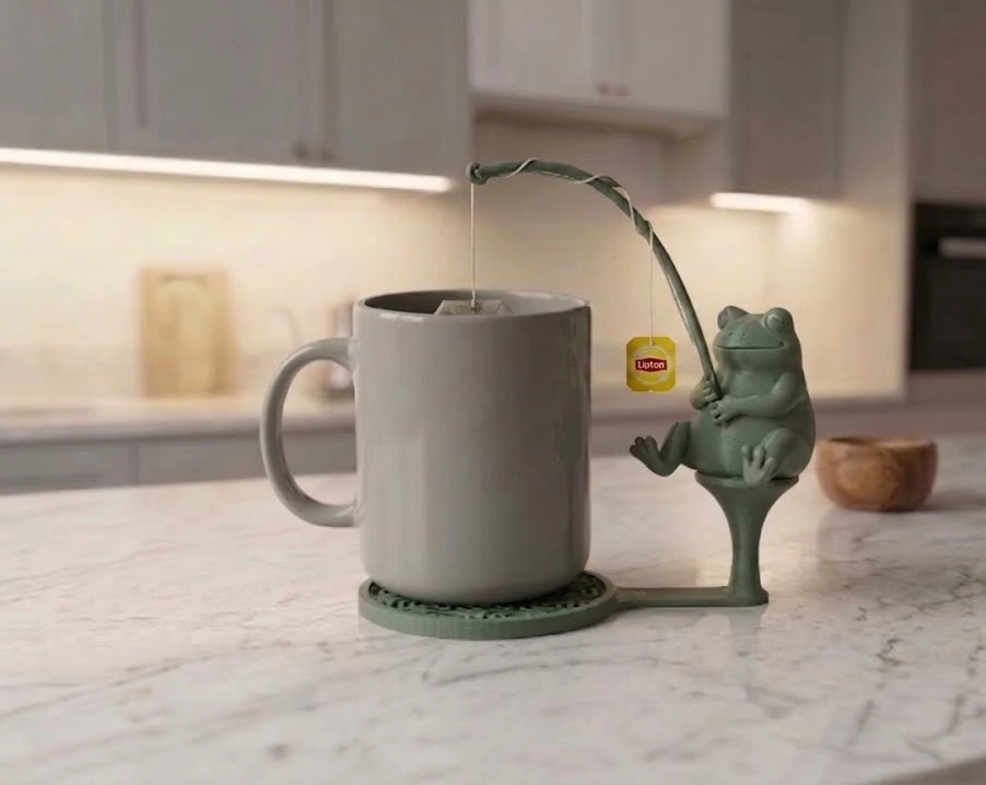 Frog Tea Bag Holder - photo 2