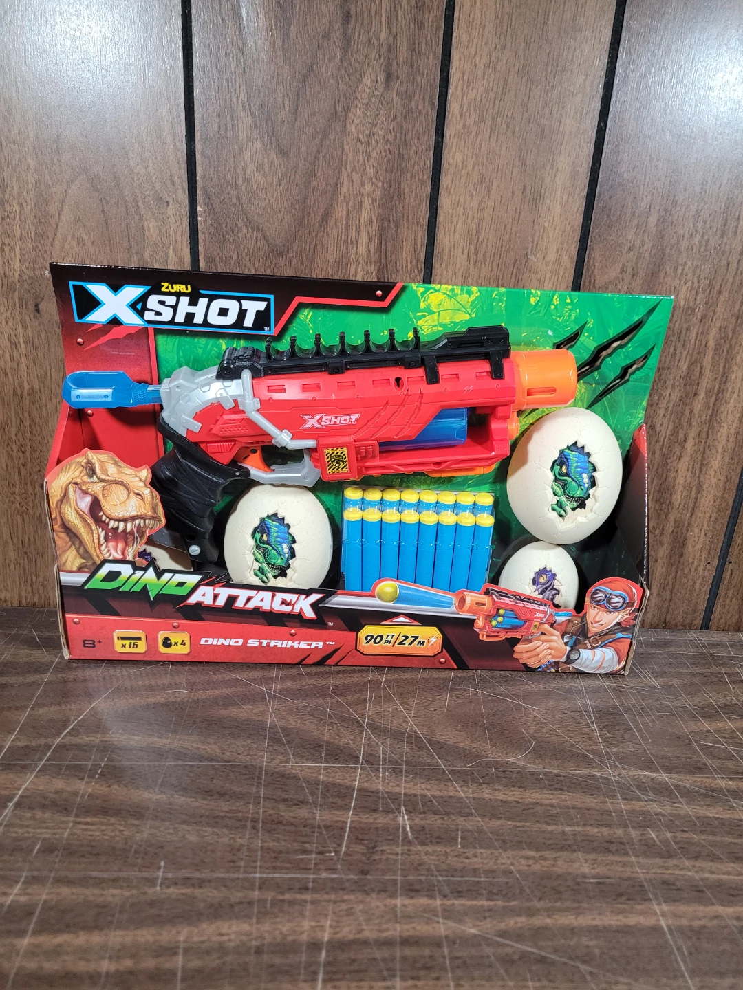 X-Shot Dino Attack Dino Striker Toy Blaster