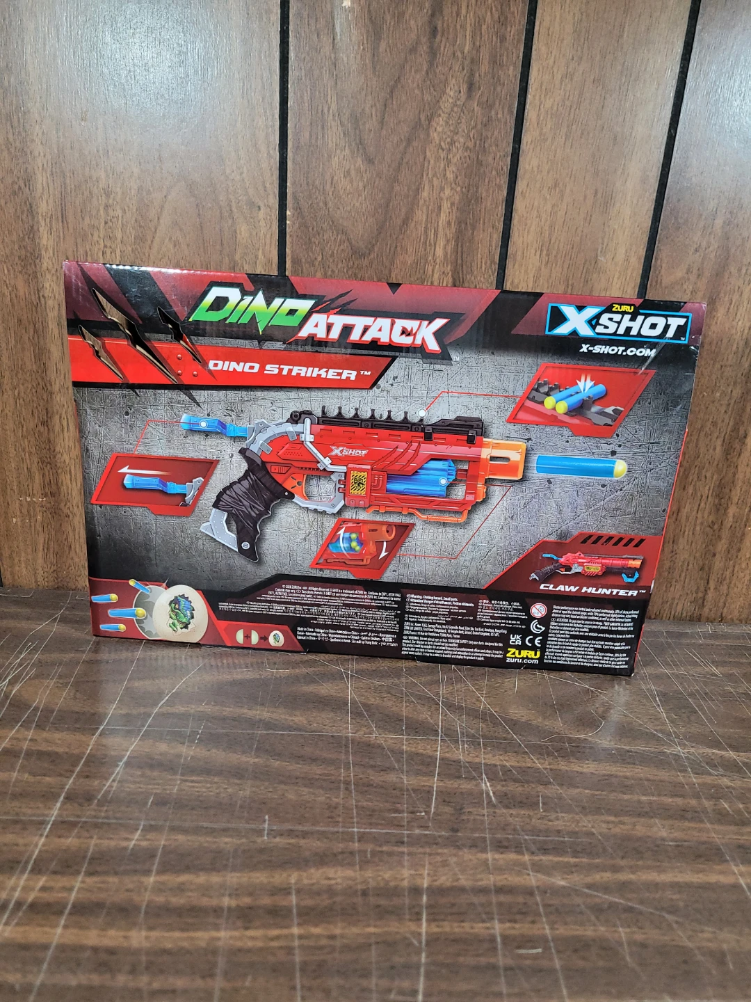 X-Shot Dino Attack Dino Striker Toy Blaster - photo 2