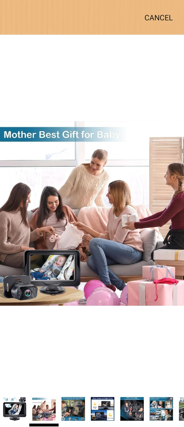 HD 1080P Baby Car Camera Monitor - photo 2