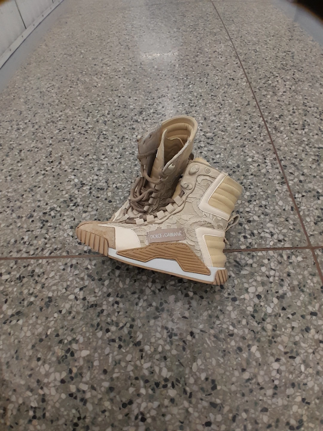 Dolce & Gabbana High-Top Sneakers Women's Size 6.5 - photo 2