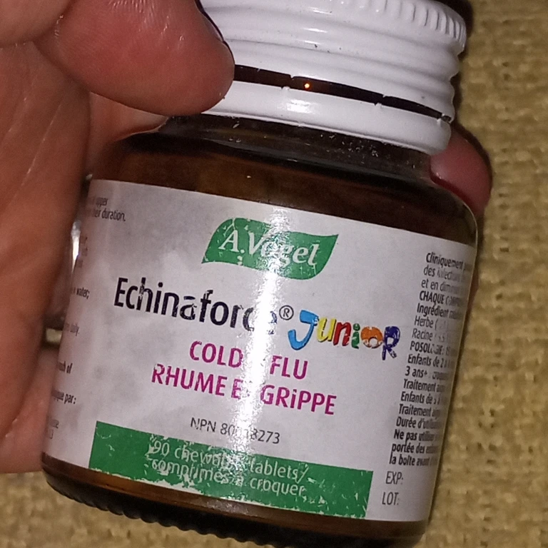 A.Vogel Echinaforce Junior Cold & Flu Chewable Tablets