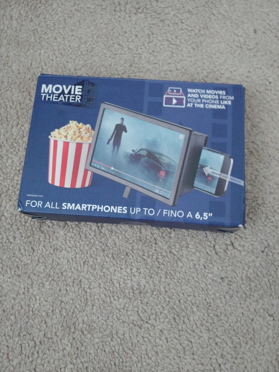 Movie Theater Smartphone Screen Magnifier