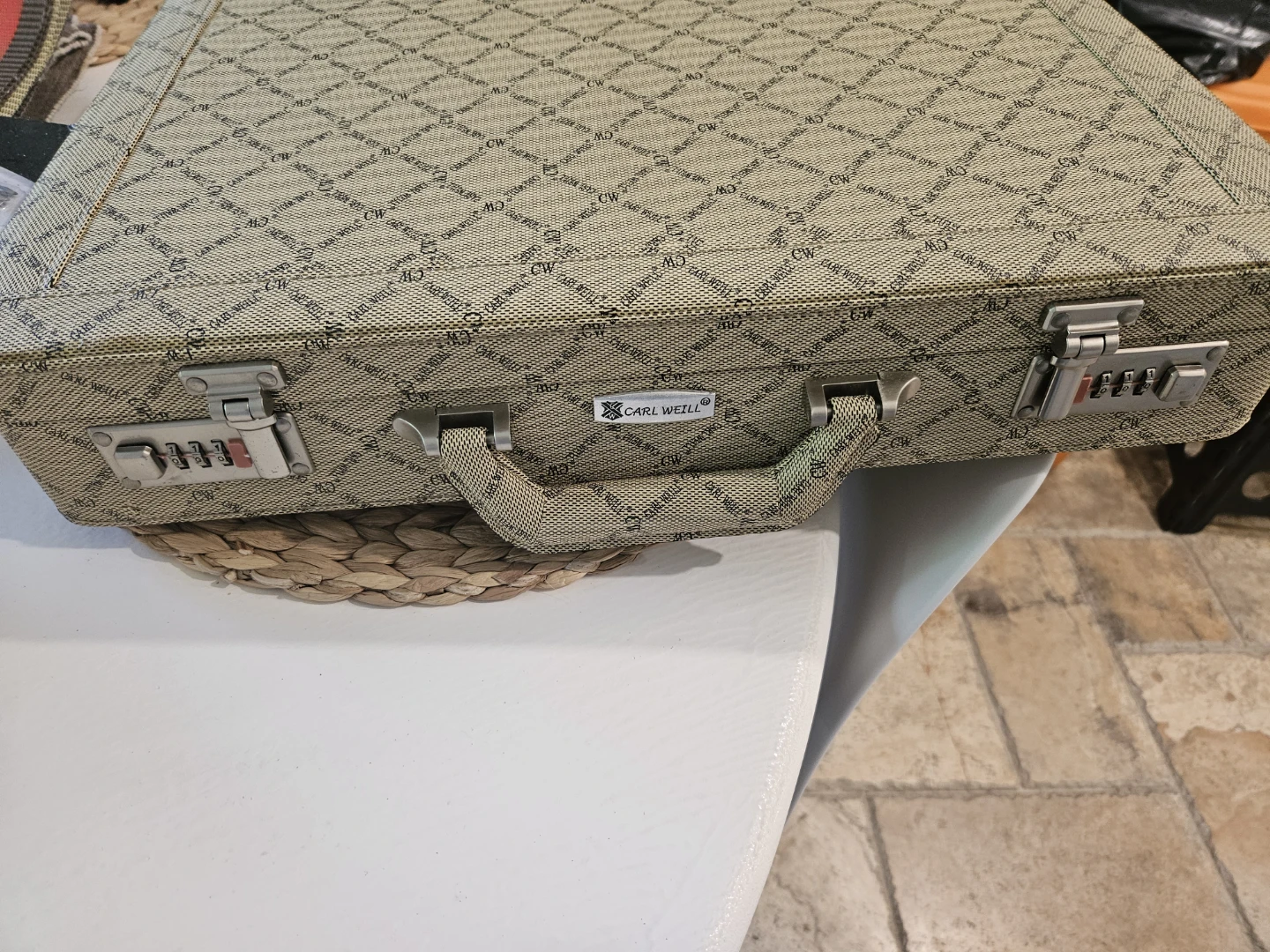 Carl Weill Briefcase with Combination Locks