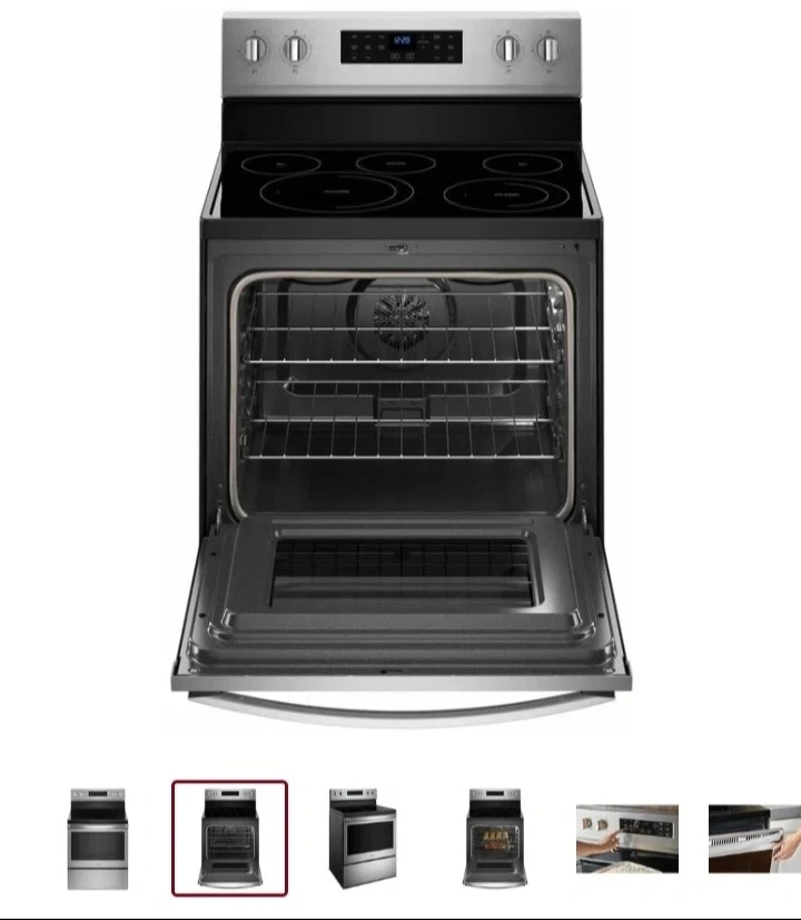 Whirlpool Electric Stove with Smooth Top